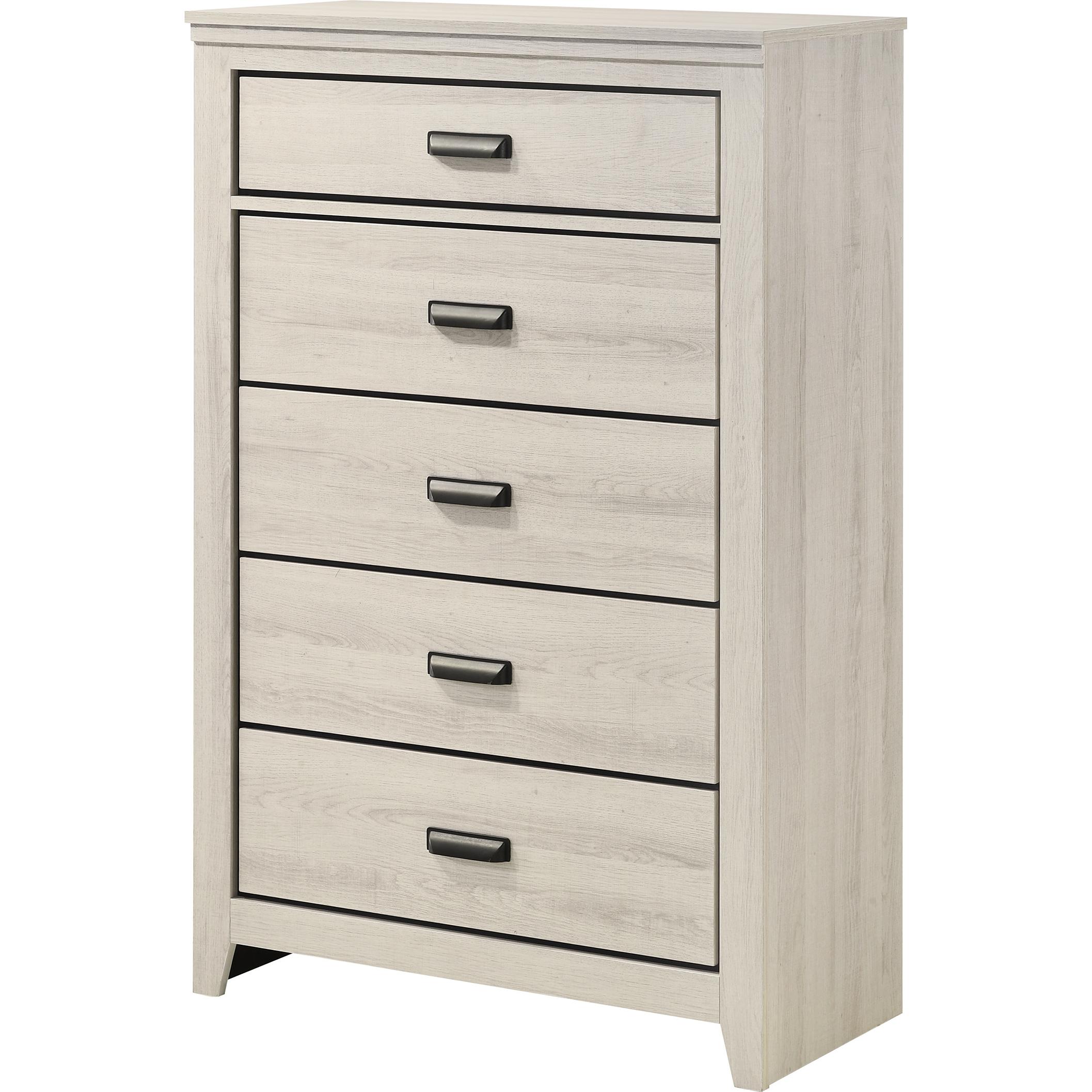 Crown Mark Carter B6810-4 Chest - White IMAGE 1